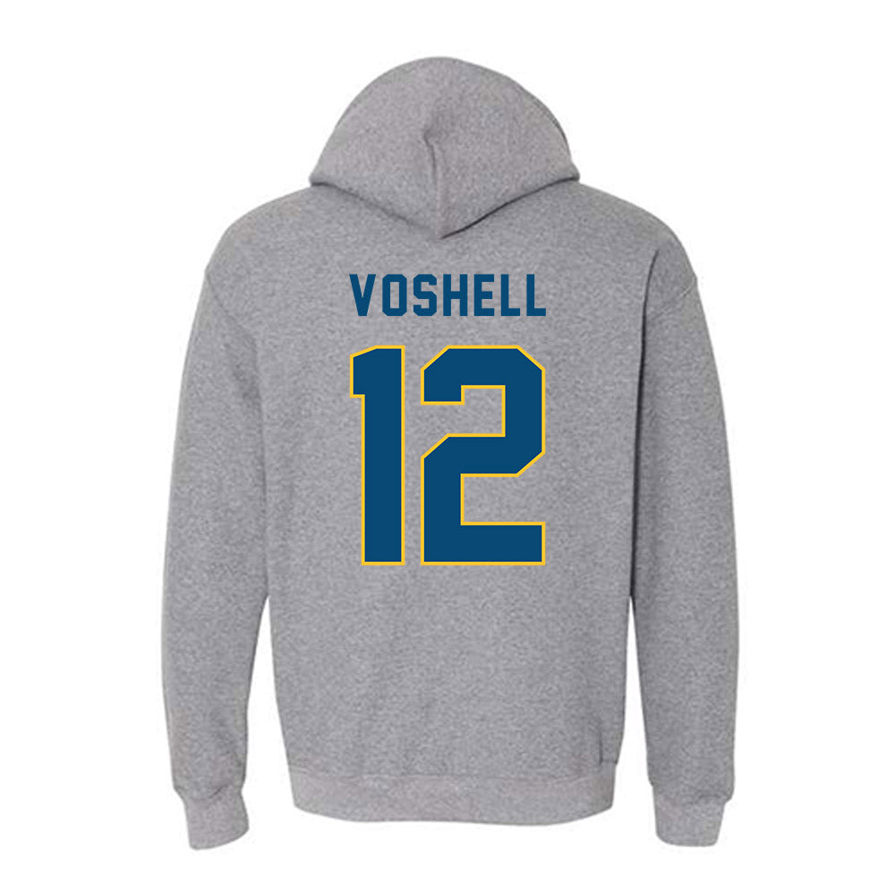 TCNJ - NCAA Women's Basketball : Olivia Voshell - Classic Shersey Hooded Sweatshirt-1