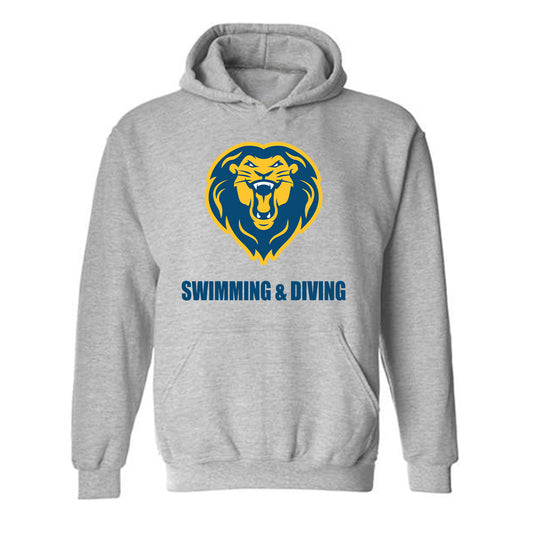 TCNJ - NCAA Men's Swimming & Diving : Riley Smith - Classic Shersey Hooded Sweatshirt-0