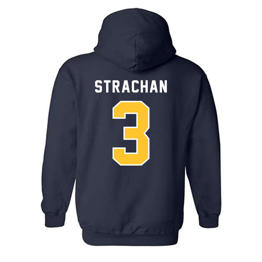 TCNJ - NCAA Football : Michael Strachan - Classic Shersey Hooded Sweatshirt-1