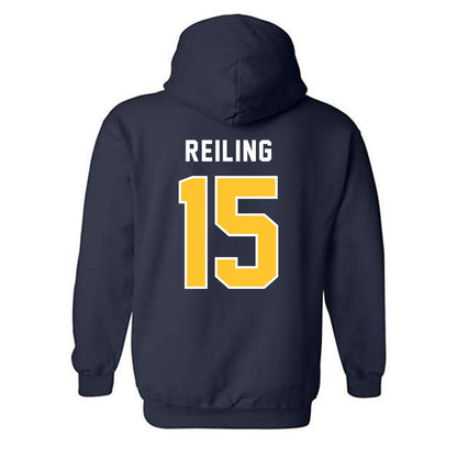 TCNJ - NCAA Baseball : Alex Reiling - Classic Shersey Hooded Sweatshirt-1