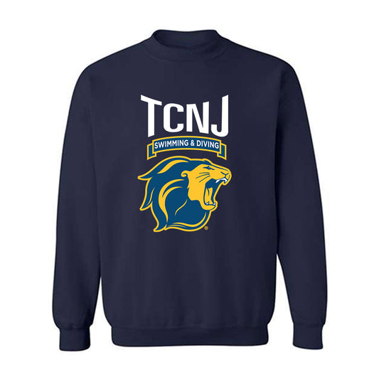 TCNJ - NCAA Men's Swimming & Diving : Matt Jensen - Classic Shersey Crewneck Sweatshirt-0