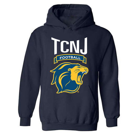 TCNJ - NCAA Football : Michael Strachan - Classic Shersey Hooded Sweatshirt-0