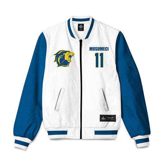 TCNJ - NCAA Football : Mark Musumeci - Bomber Jacket-0