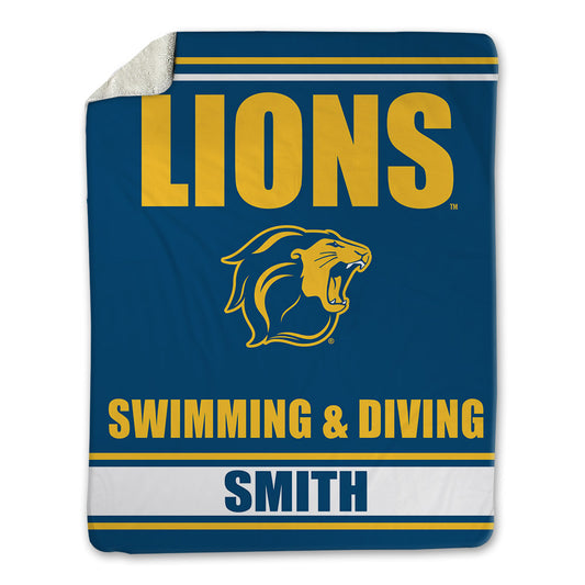 TCNJ - NCAA Men's Swimming & Diving : Riley Smith - Blanket-0