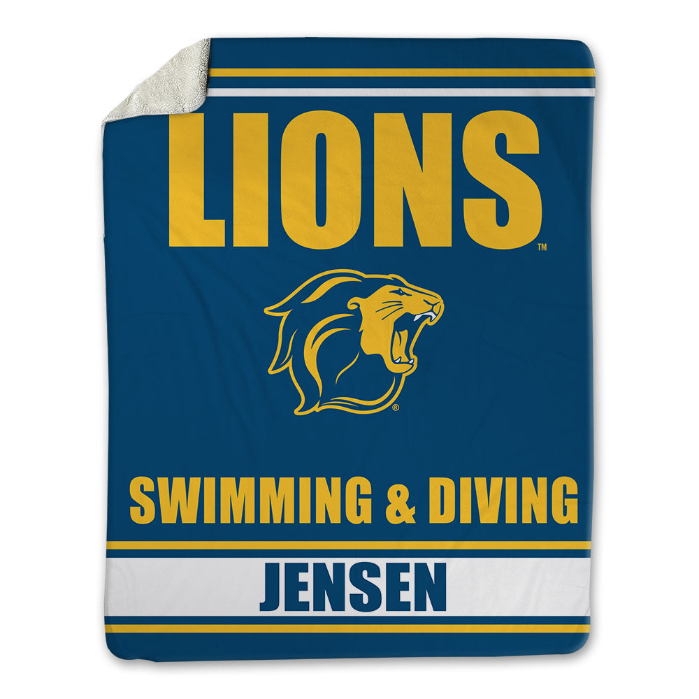 TCNJ - NCAA Men's Swimming & Diving : Matt Jensen - Blanket-0