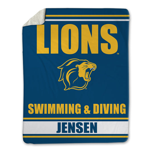 TCNJ - NCAA Men's Swimming & Diving : Matt Jensen - Blanket-0