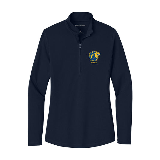 TCNJ - NCAA Women's Basketball : Olivia Voshell - Women's Lightweight Quarter Zip Jacket-0