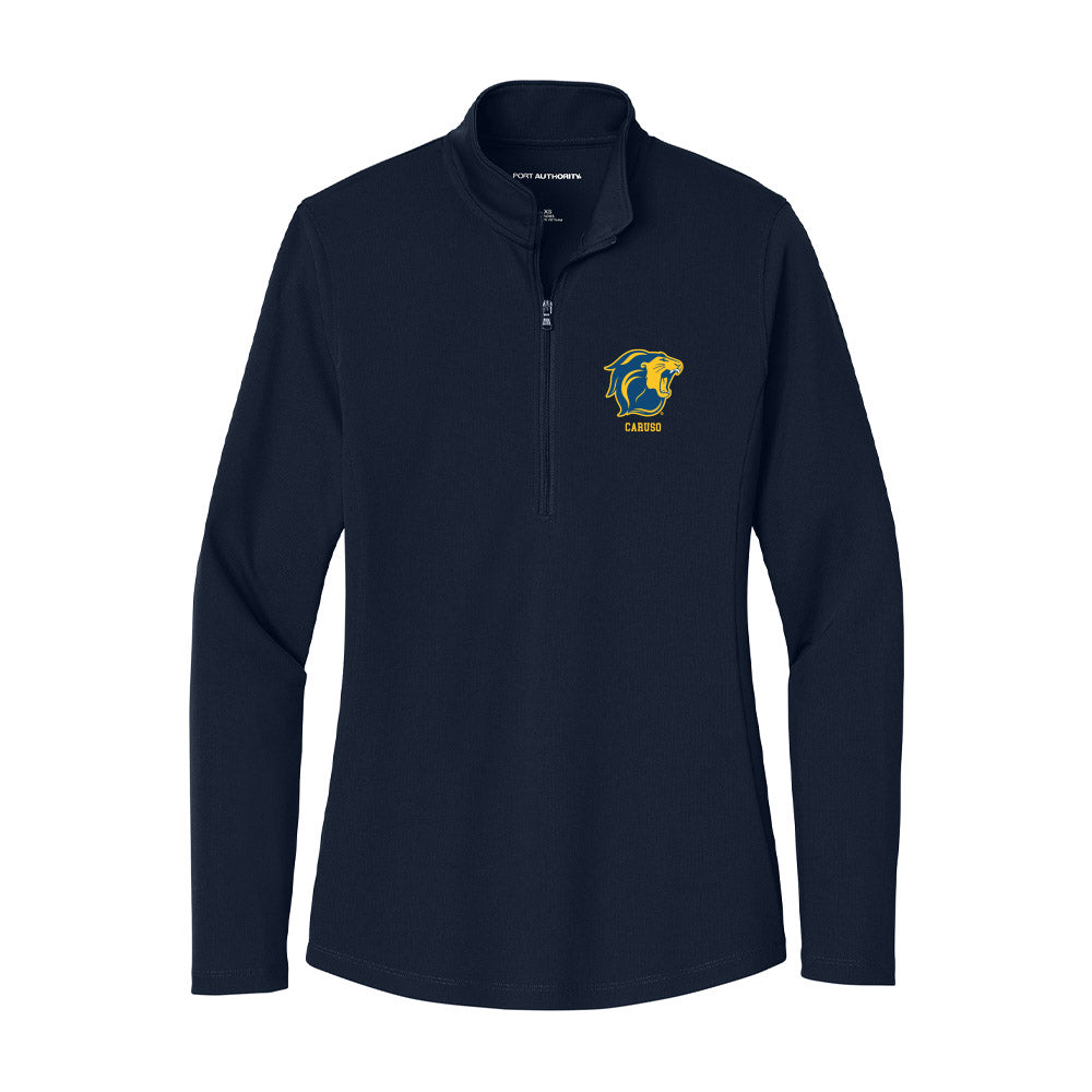 TCNJ - NCAA Women's Soccer : Lexi Caruso - Women's Lightweight Quarter Zip Jacket-0