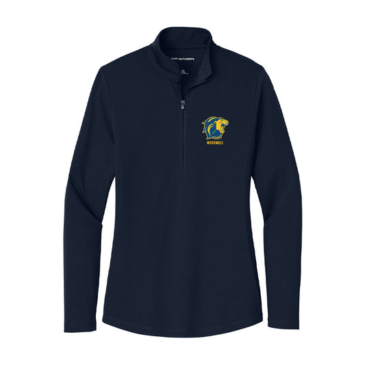 TCNJ - NCAA Football : Mark Musumeci - Women's Lightweight Quarter Zip Jacket-0