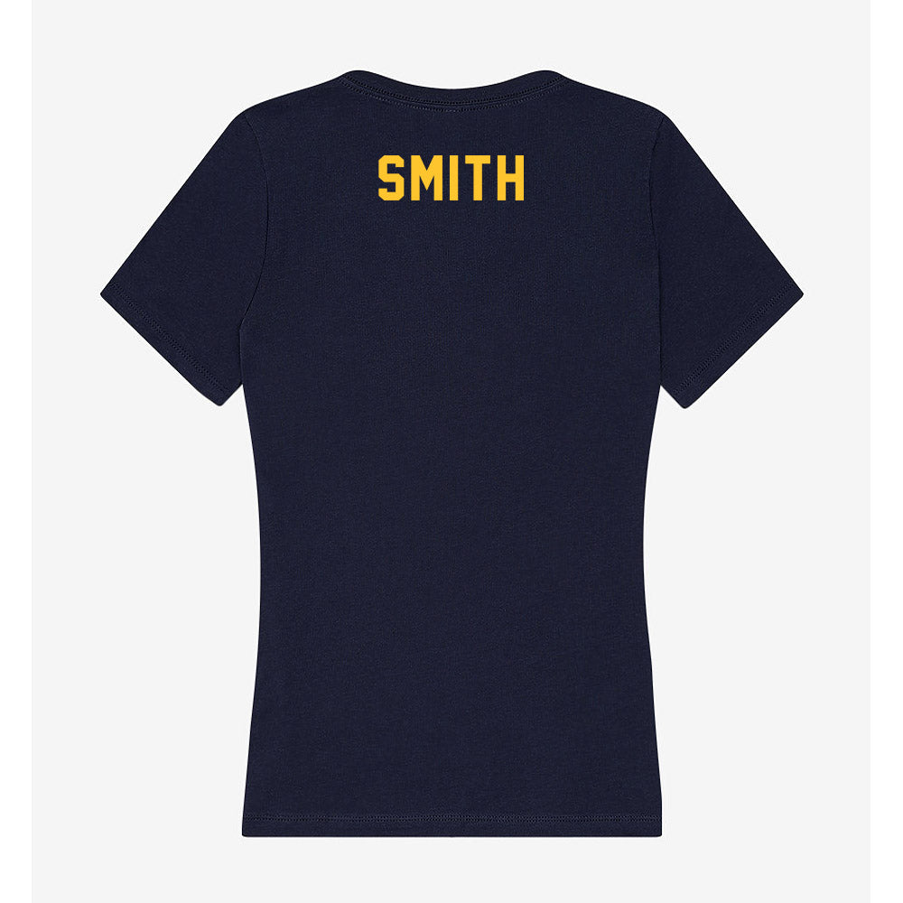 TCNJ - NCAA Men's Swimming & Diving : Riley Smith - Women's V-Neck T-Shirt-1