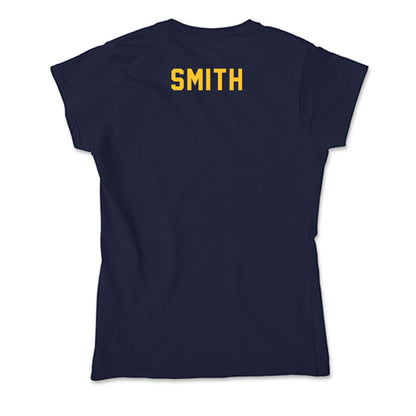 TCNJ - NCAA Men's Swimming & Diving : Riley Smith - Soft Style Women’s T-Shirt-1
