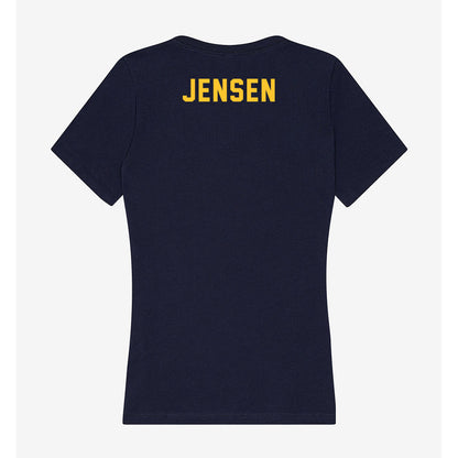TCNJ - NCAA Men's Swimming & Diving : Matt Jensen - Women's V-Neck T-Shirt-1