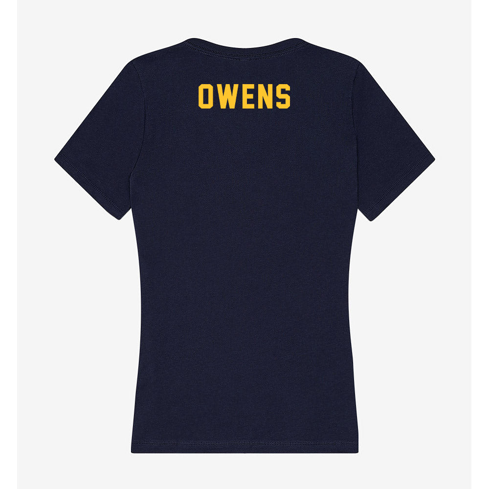 TCNJ - NCAA Women's Swimming & Diving : Mary Kate Owens - Women's V-Neck T-Shirt-1