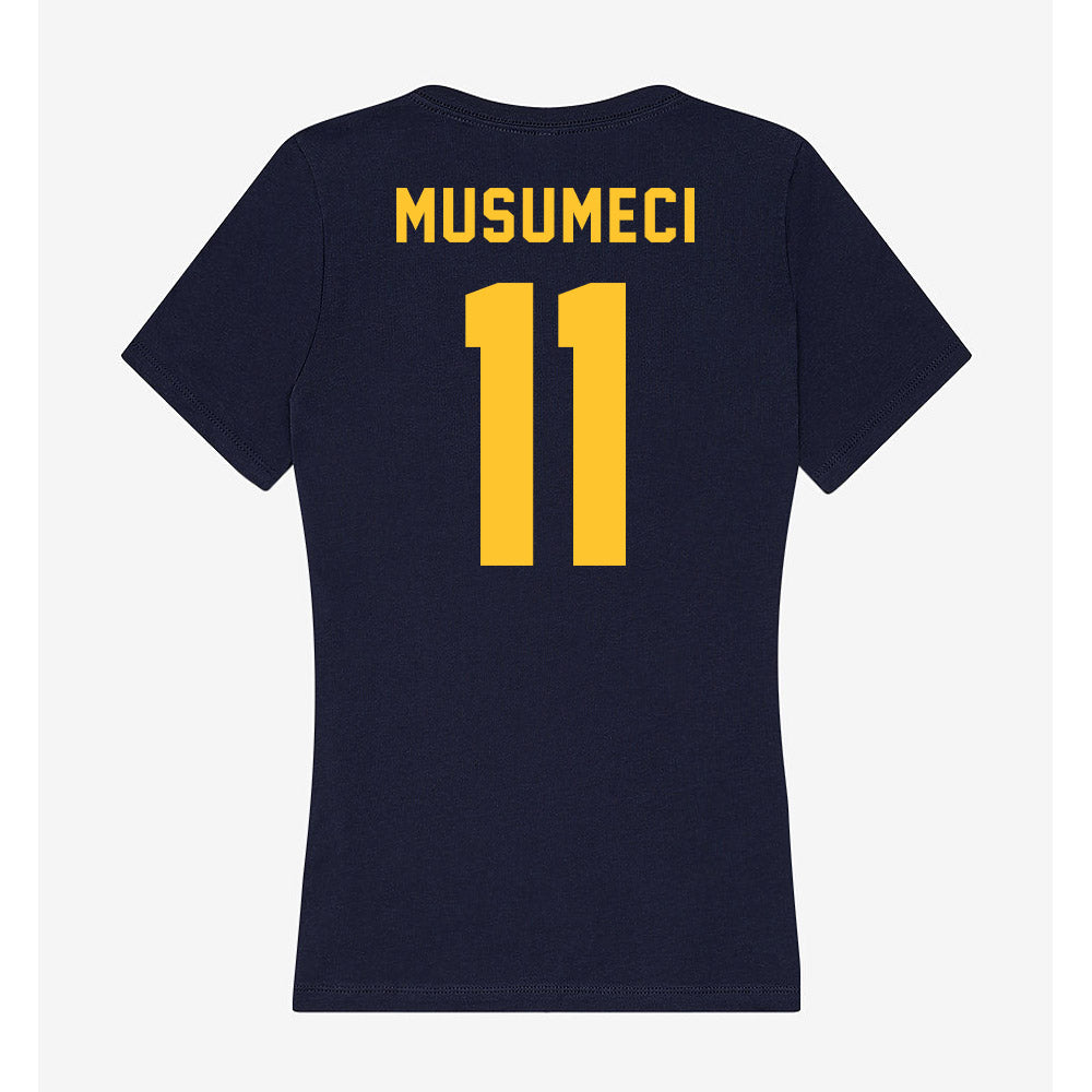TCNJ - NCAA Football : Mark Musumeci - Women's V-Neck T-Shirt-1