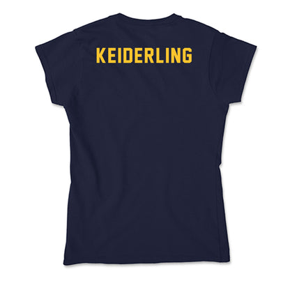 TCNJ - NCAA Men's Swimming & Diving : Owyn Keiderling - Soft Style Women’s T-Shirt-1