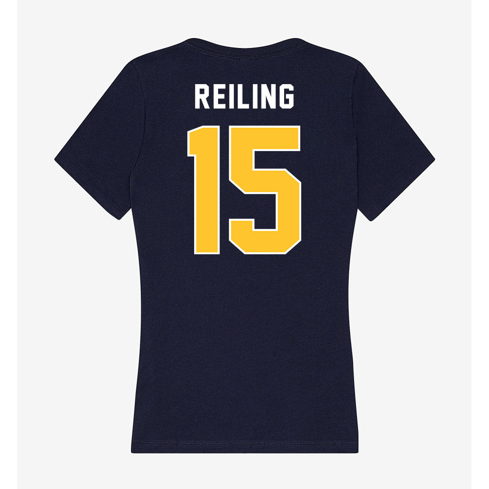 TCNJ - NCAA Baseball : Alex Reiling - Women's V-Neck T-Shirt-1