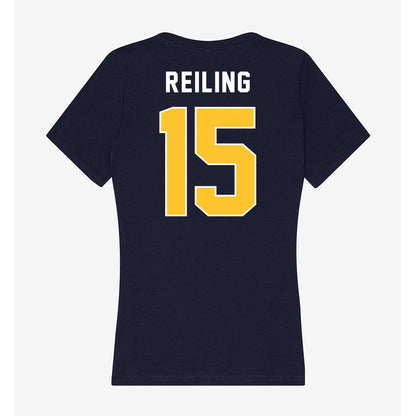 TCNJ - NCAA Baseball : Alex Reiling - Women's V-Neck T-Shirt-1