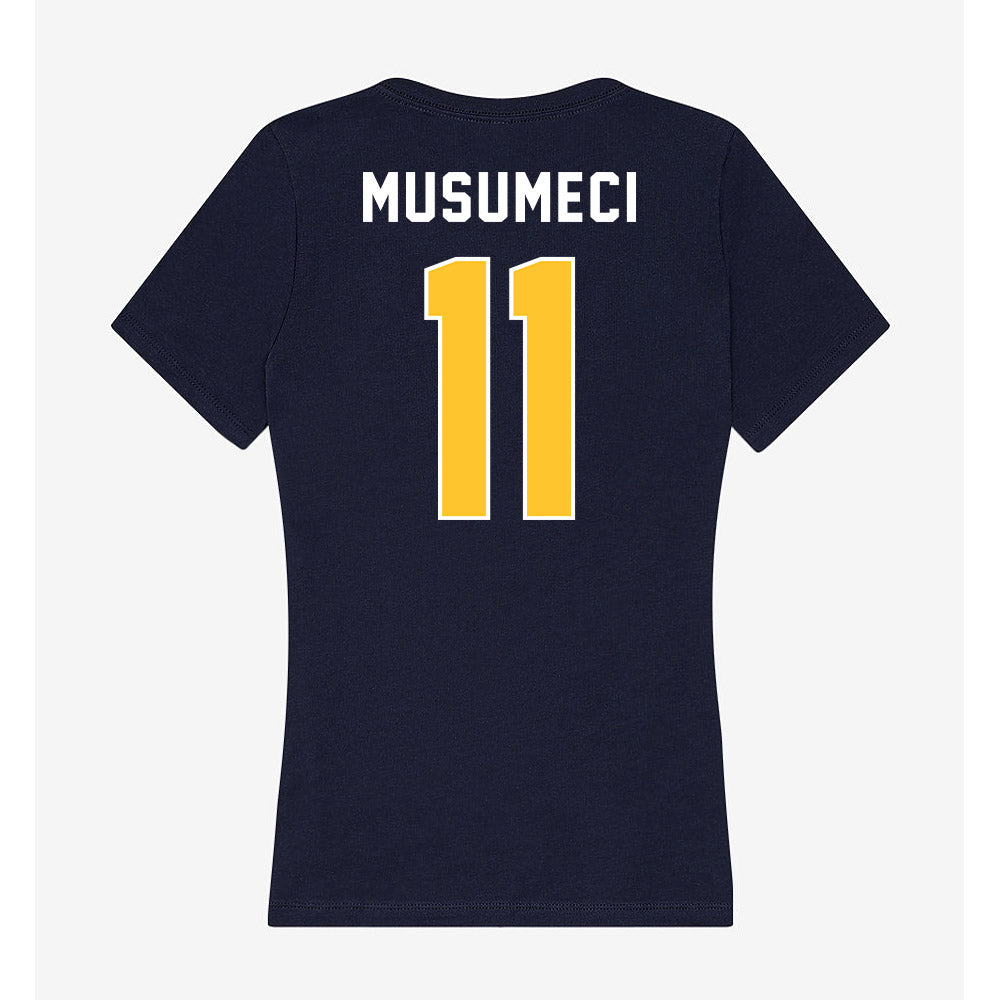 TCNJ - NCAA Football : Mark Musumeci - Women's V-Neck T-Shirt-1