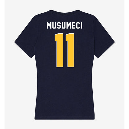 TCNJ - NCAA Football : Mark Musumeci - Women's V-Neck T-Shirt-1
