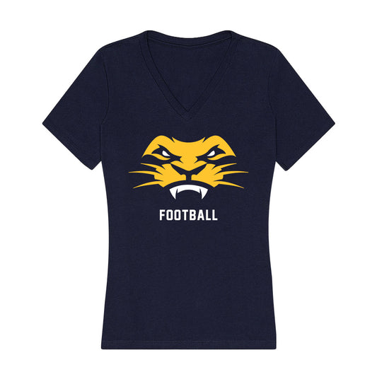 TCNJ - NCAA Football : Mark Musumeci - Women's V-Neck T-Shirt-0