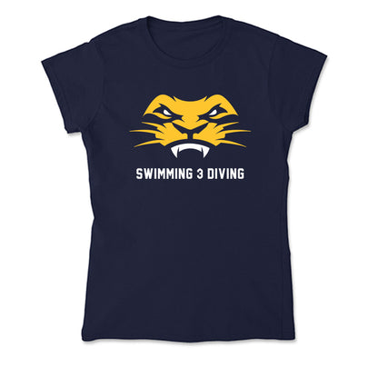 TCNJ - NCAA Men's Swimming & Diving : Owyn Keiderling - Soft Style Women’s T-Shirt-0