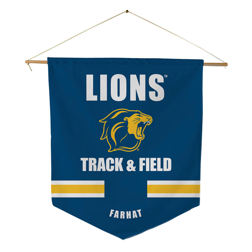 TCNJ - NCAA Men's Track & Field : Christian Farhat - Pennant - 18" x 21"-0