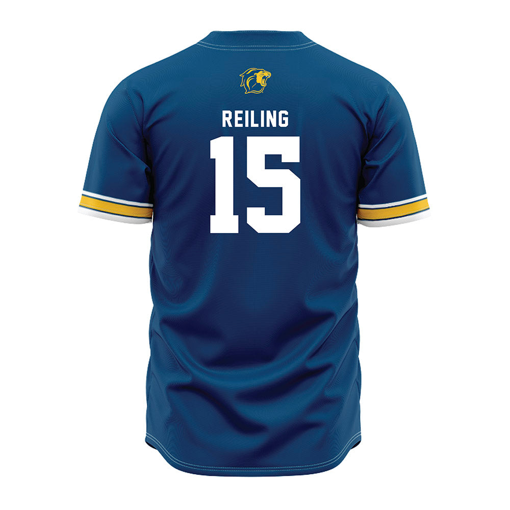 TCNJ - NCAA Baseball : Alex Reiling - Navy Jersey-1