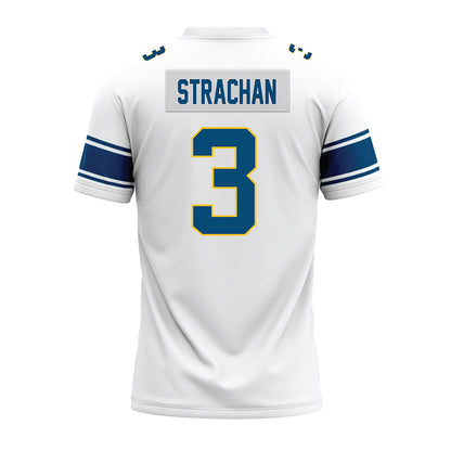 TCNJ - NCAA Football : Michael Strachan - White Premium Football Jersey-1