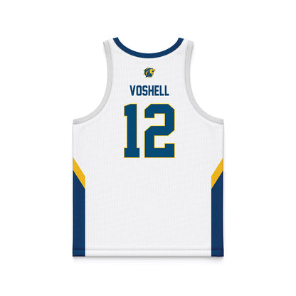 TCNJ - NCAA Women's Basketball : Olivia Voshell - White Basketball Jersey-1