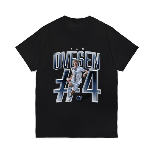 Penn State - NCAA Men's Soccer : Samuel Ovesen - Collage Comfort Colors T-Shirt-0