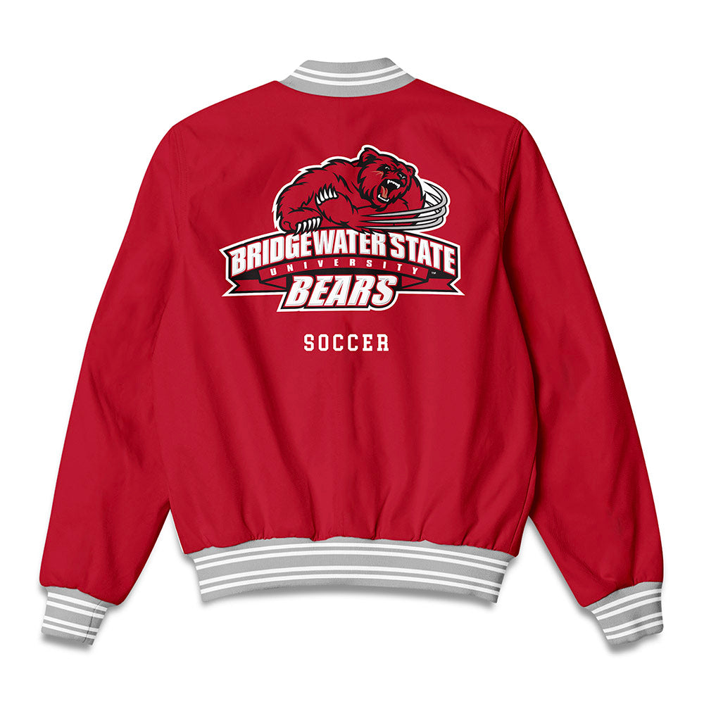 BSU - NCAA Men's Soccer : Francois Amani - Bomber Jacket-1