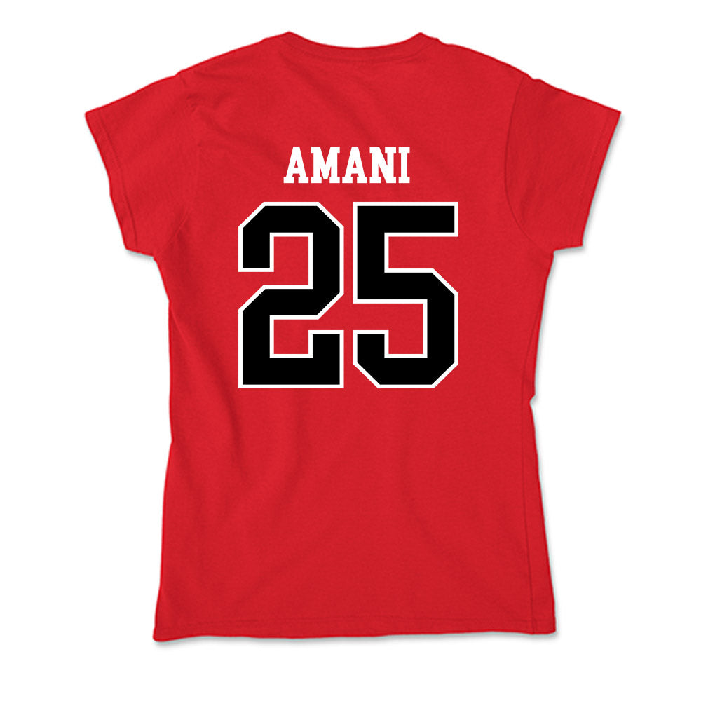 BSU - NCAA Men's Soccer : Francois Amani - Classic Shersey Soft Style Women’s T-Shirt-1