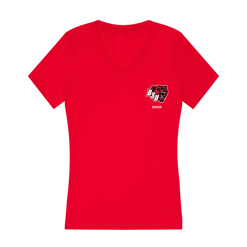 BSU - NCAA Men's Soccer : Francois Amani - Classic Shersey Women's V-Neck T-Shirt-0