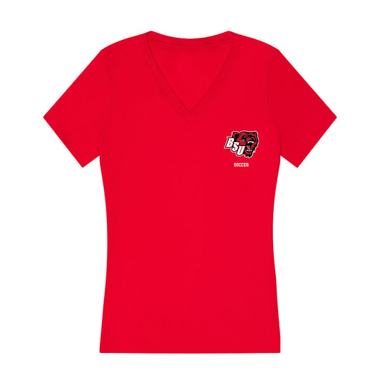 BSU - NCAA Men's Soccer : Francois Amani - Classic Shersey Women's V-Neck T-Shirt-0