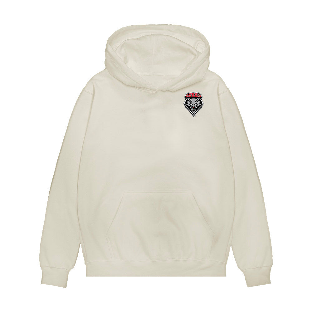 New Mexico - NCAA Football : Jack Layne - Graphic Premium Hooded Sweatshirt-0