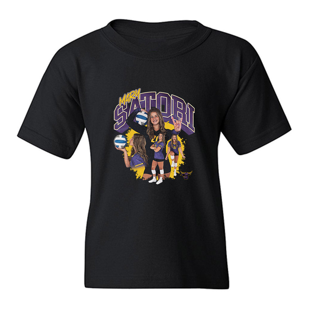 Minn. St. - NCAA Women's Volleyball : Mary Satori - Collage Youth T-Shirt-0