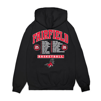 Fairfield - NCAA Men's Basketball : - Roster Premium Hooded Sweatshirt-1