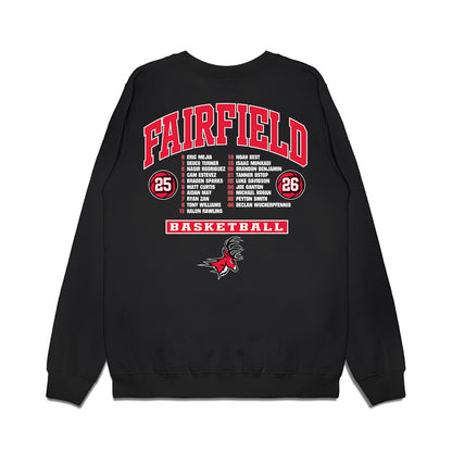 Fairfield - NCAA Men's Basketball : - Roster Premium Crewneck Sweatshirt-1