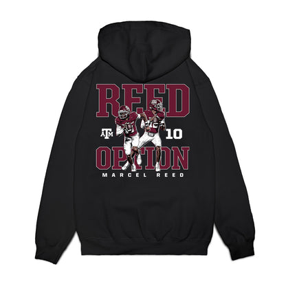 Texas A&M - NCAA Football : Marcel Reed - Reed Option Premium Hooded Sweatshirt-1