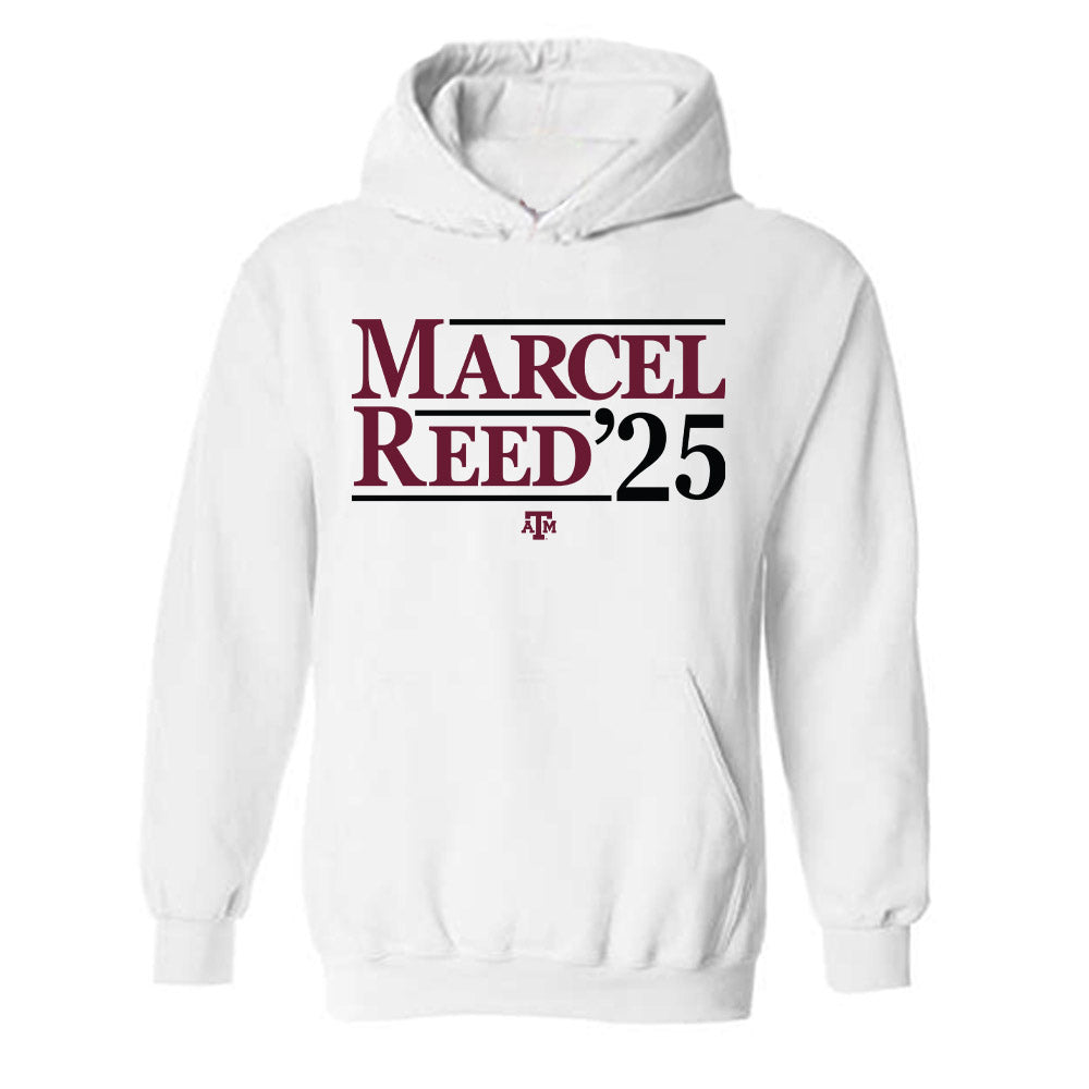 Texas A&M - NCAA Football : Marcel Reed - Campaign Statement Hooded Sweatshirt-0