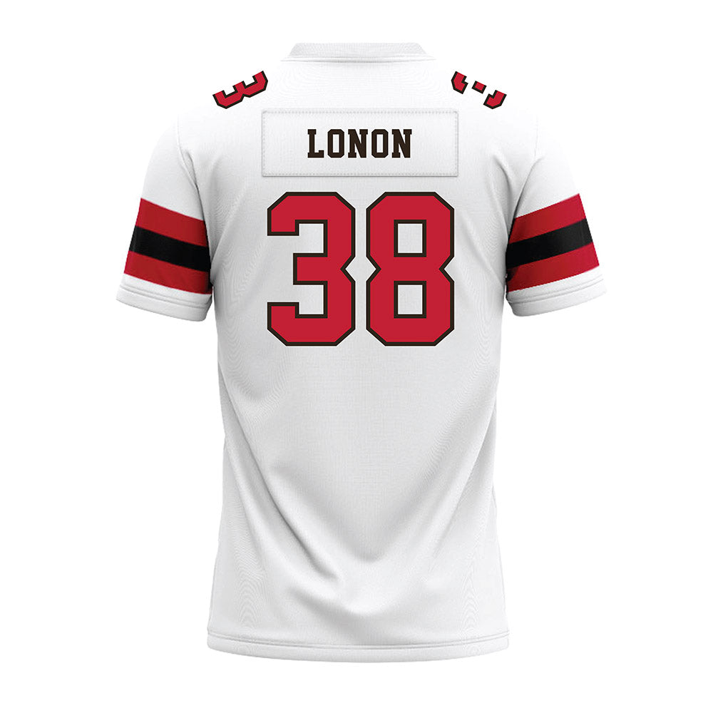 Georgia - NCAA Football : AJ Lonon - White Premium Football Jersey-1