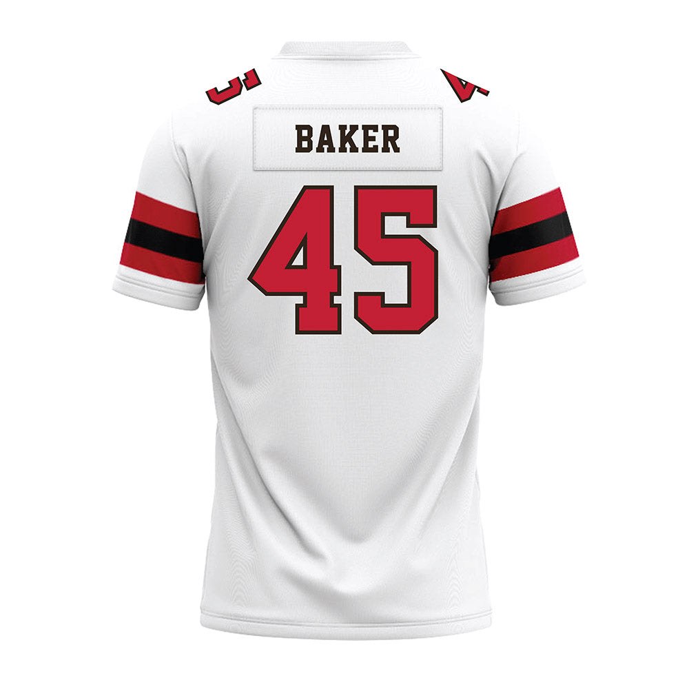 Georgia - NCAA Football : Chaz-Anthony Baker - White Premium Football Jersey-1
