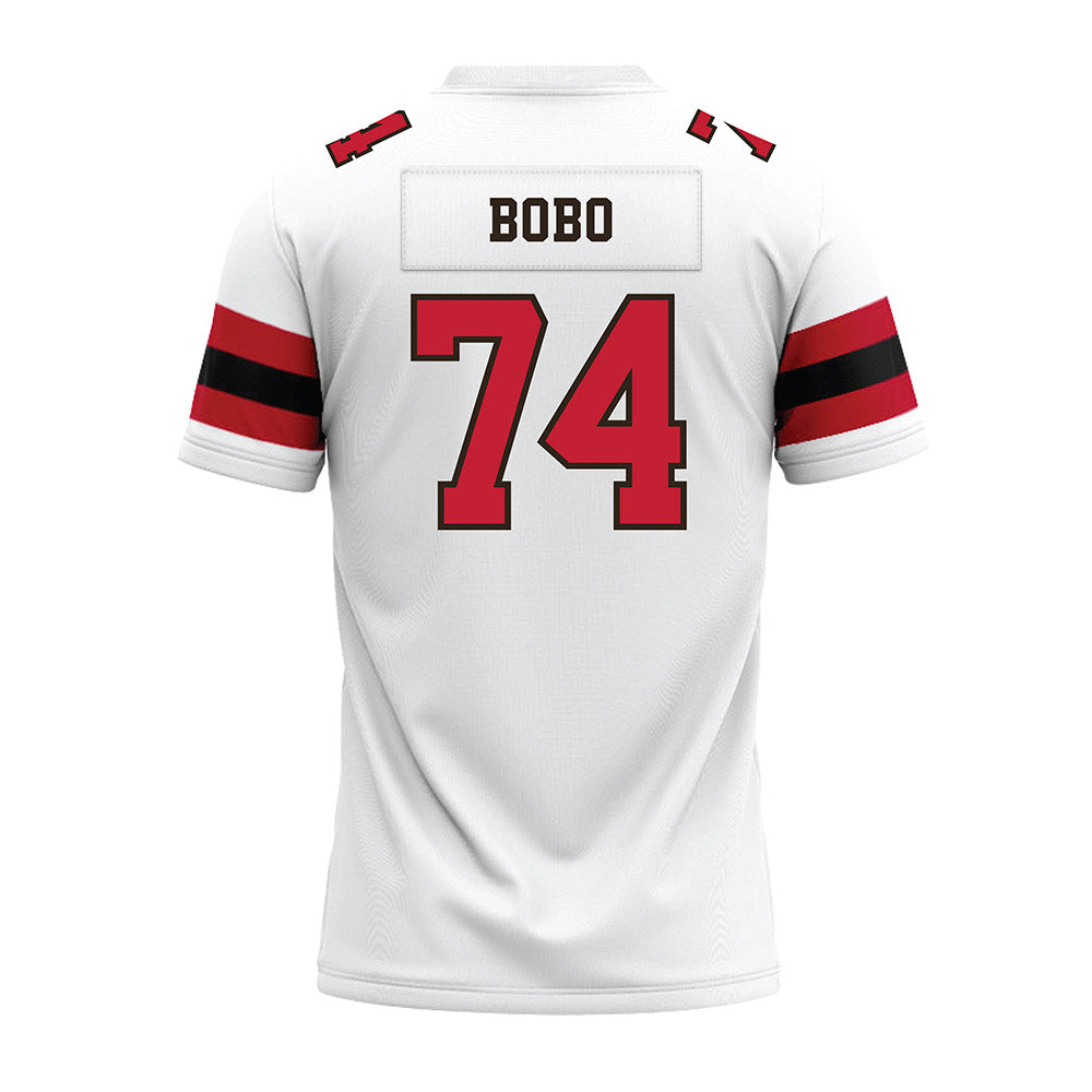 Georgia - NCAA Football : Drew Bobo - White Premium Football Jersey-1