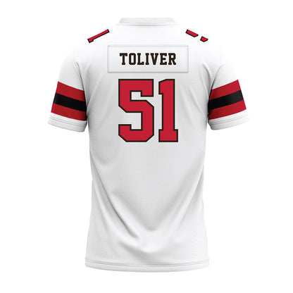 Georgia - NCAA Football : Malachi Toliver - White Premium Football Jersey-1