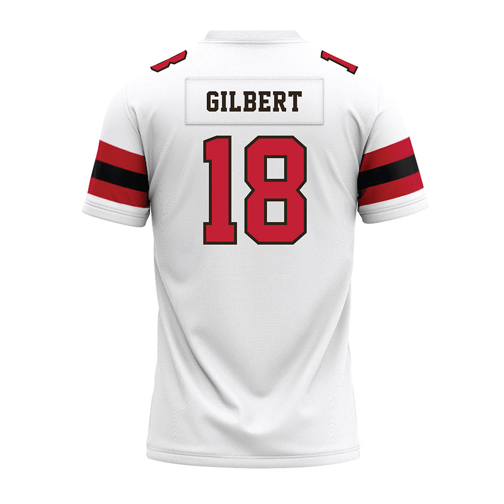 Georgia - NCAA Football : Jontae Gilbert - White Premium Football Jersey-1