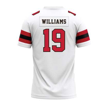 Georgia - NCAA Football : Justin Williams - White Premium Football Jersey-1