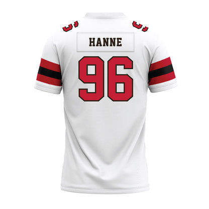 Georgia - NCAA Football : JJ Hanne - White Premium Football Jersey-1