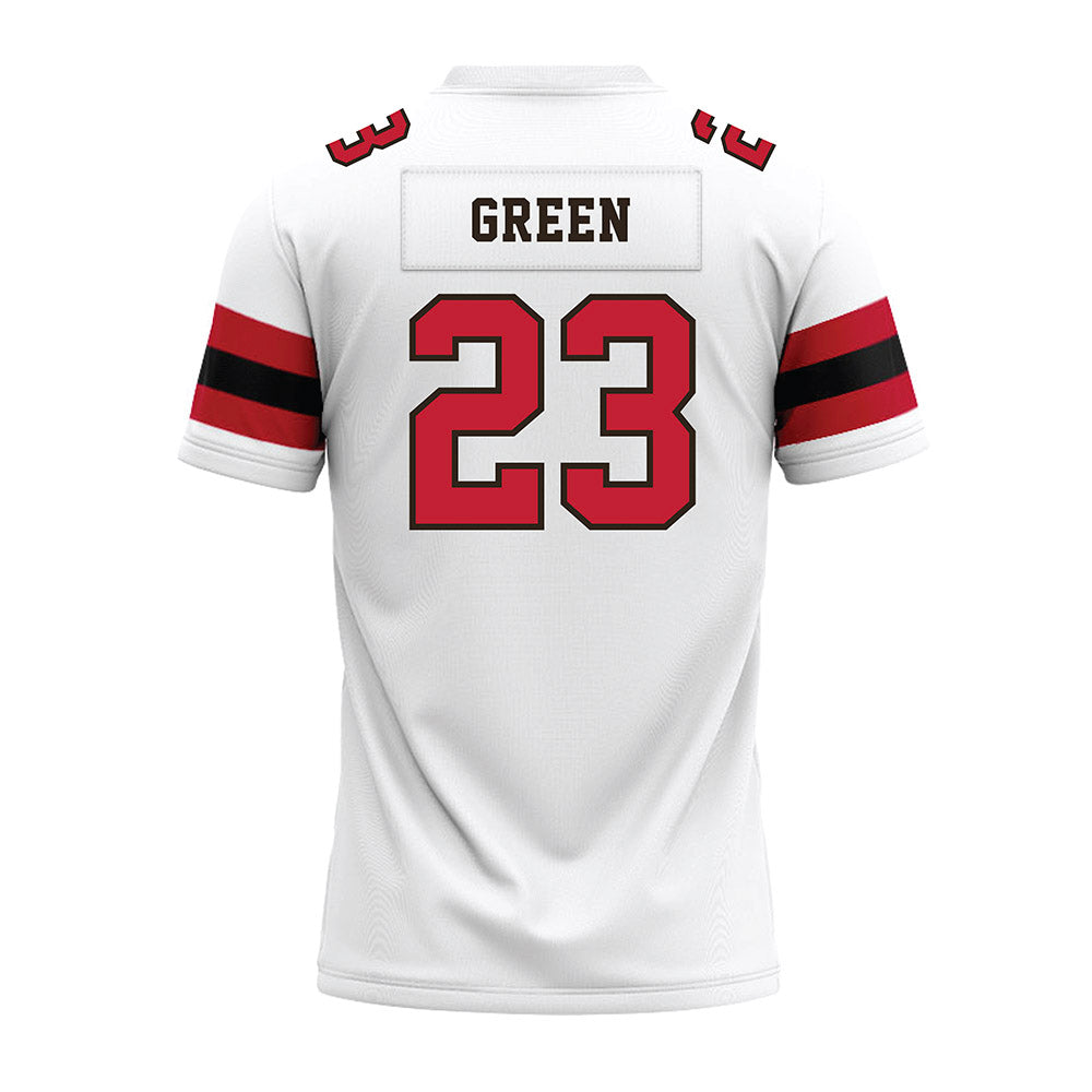 Georgia - NCAA Football : Tyriq Green - White Premium Football Jersey-1