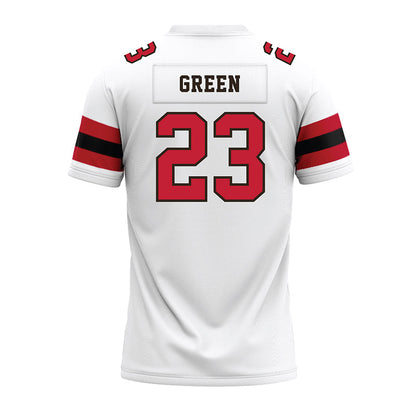 Georgia - NCAA Football : Tyriq Green - White Premium Football Jersey-1