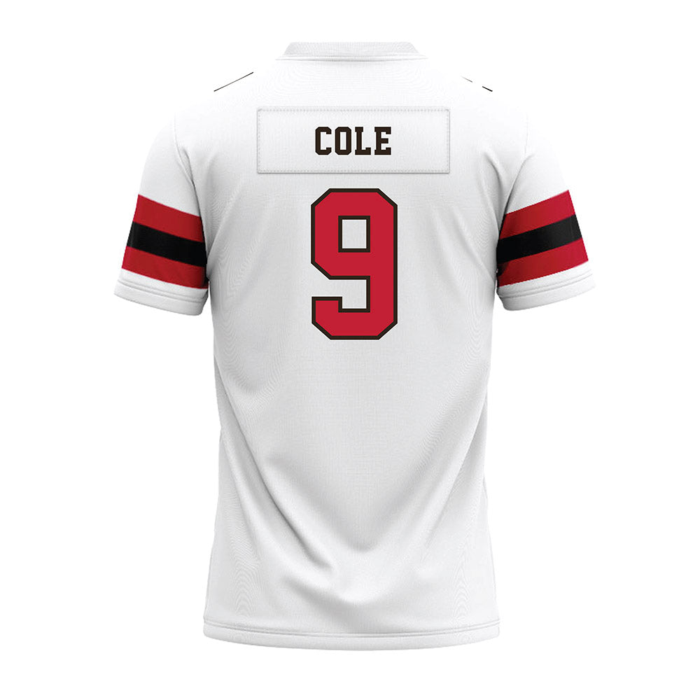 Georgia - NCAA Football : Chris Cole - White Premium Football Jersey-1